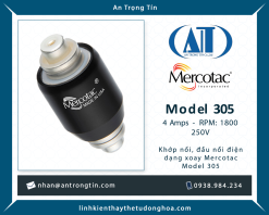 Tinh tế trong từng thiết kế: Đầu nối điện dạng quay Mercotac M305V