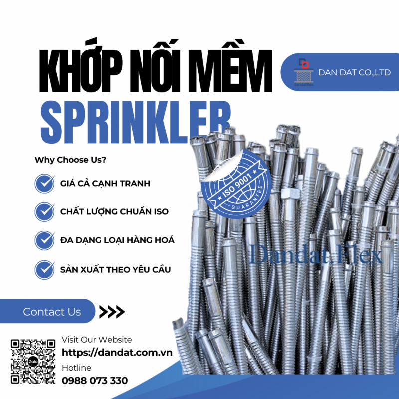 Ống Mềm Sprinkler - Thiết Bị PCCC TPHCM