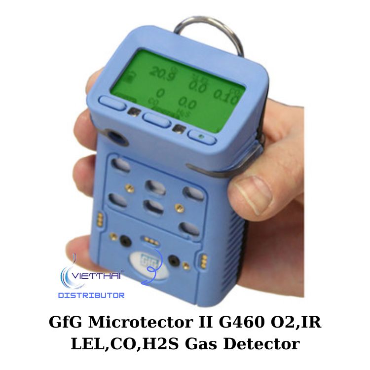 Máy dò khí GfG Microtector II G460 O2,IR LEL,CO,H2S 