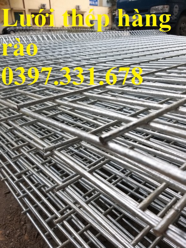 Tấm lưới thép hàng rào phi 5 ô 50x200mm mạ kẽm sơn tĩnh điện