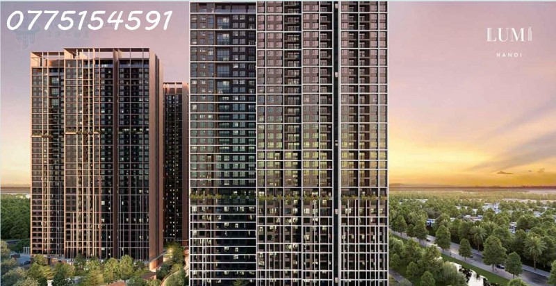 Bán nhà Combo 2 căn Lumi Hà Nội CDT Capitaland 115m2 đại lộ Thăng Long