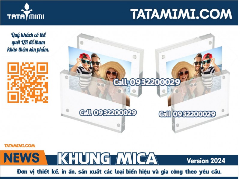 Khung Mica Mica Dày 3mm, Kích Thước 35 x 47mm: Sự Lựa Chọn Hoàn Hảo Cho Tính Thẩm Mỹ Và Bền Bỉ