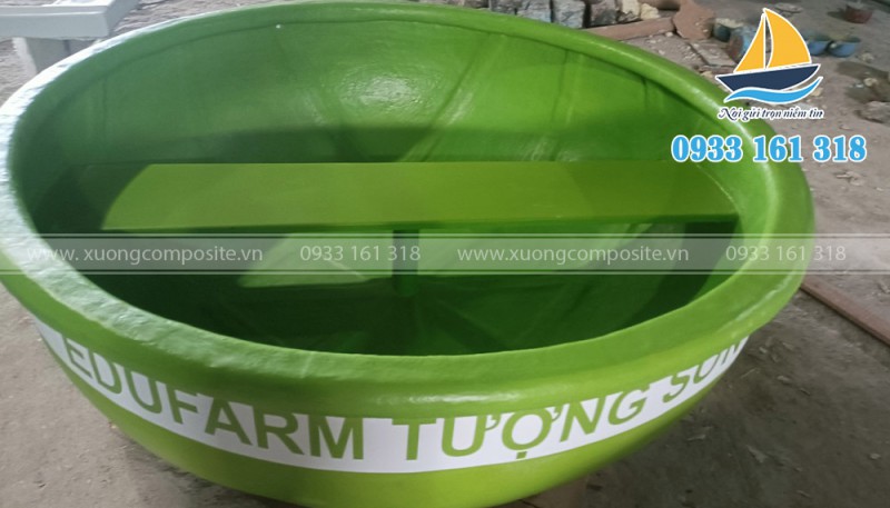 Thuyền thúng, thuyền thúng du lịch, thuyền thúng composite chèo tay