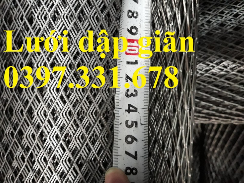 Nơi bán lưới trám dầy 3ly ô 30x60mm mới 100%