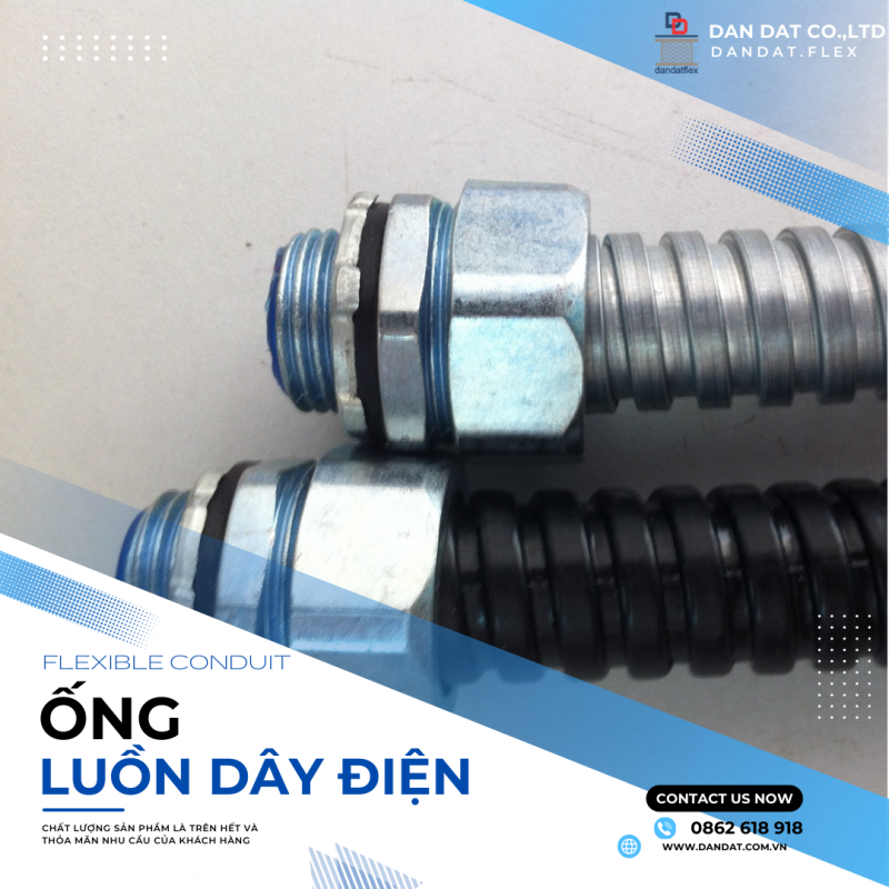 Ống Luồn Dây Điện Và Phụ kiện | Ống Luồn Dây Điện Bọc Nhựa Bọc Lưới Inox