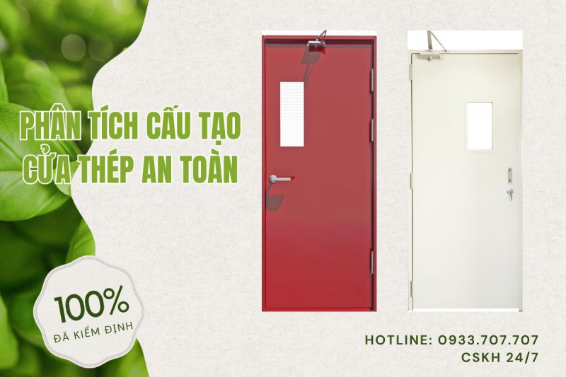 Phân Tích Cấu Tạo Cửa Thép An Toàn