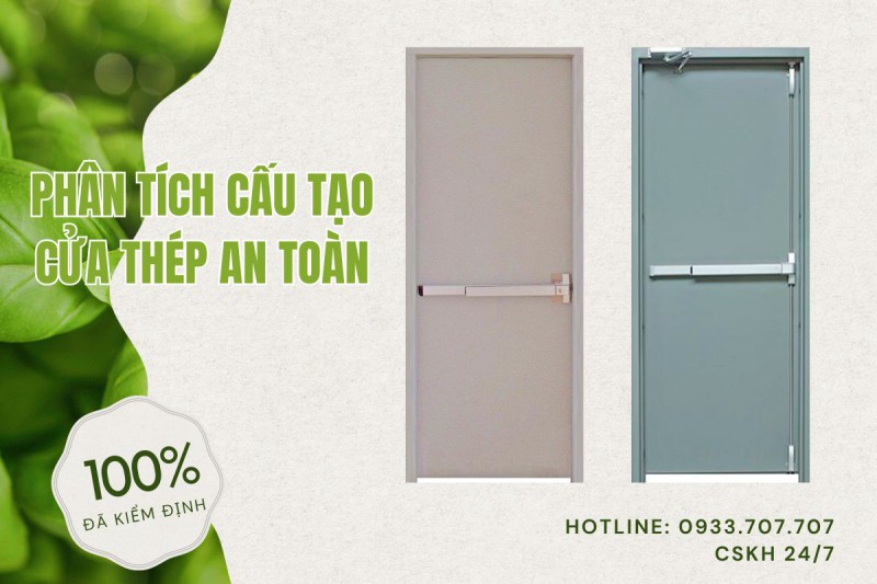 Phân Tích Cấu Tạo Cửa Thép An Toàn