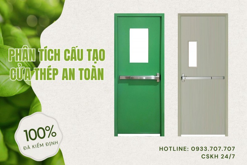 Phân Tích Cấu Tạo Cửa Thép An Toàn