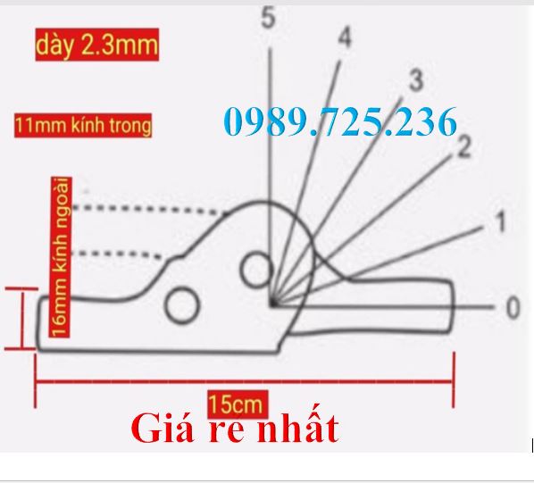 Bản lề 180 độ, bản lề gấp 5 cấp độ bán buôn, bán lẻ.