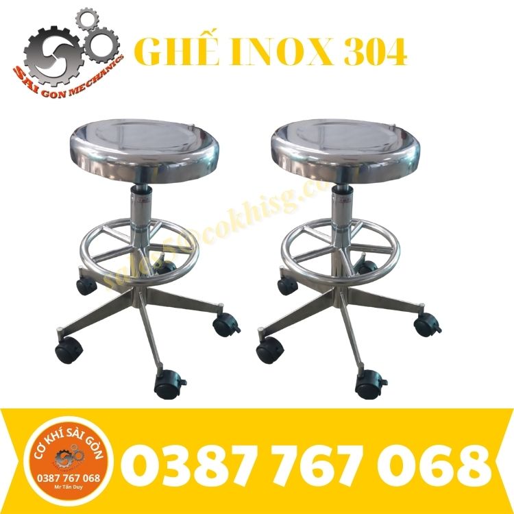 Ghế thí nghiệm inox