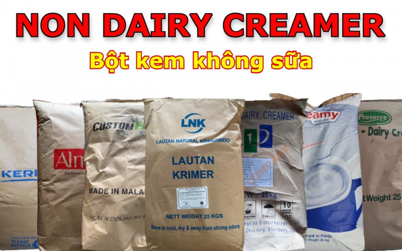 Bột kem không sữa Non Dairy Creamer bao 25kg 