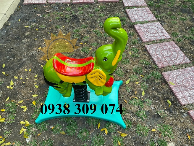 Đồ chơi thú nhún lò xo trẻ em nhiều mẫu, thú nhún mầm non