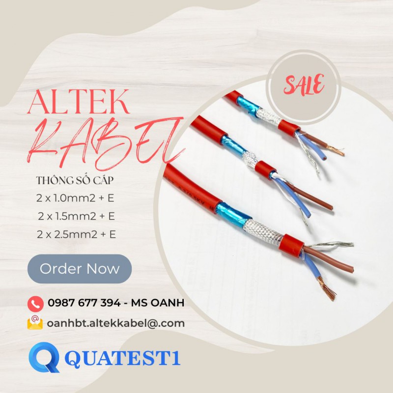 Dây cáp tín hiệu chống cháy chống nhiễu dùng cho hệ thống âm thanh