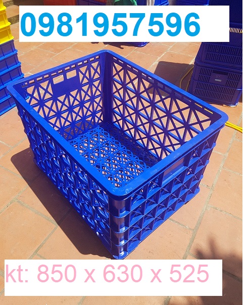 Sọt nhựa làm giỏ đựng hàng shipper, nhựa nguyên sinh