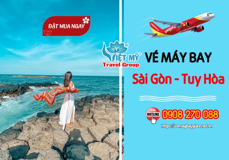 Đặt vé máy bay đi từ Sài Gòn (SGN) đến Tuy Hòa (TBB) 