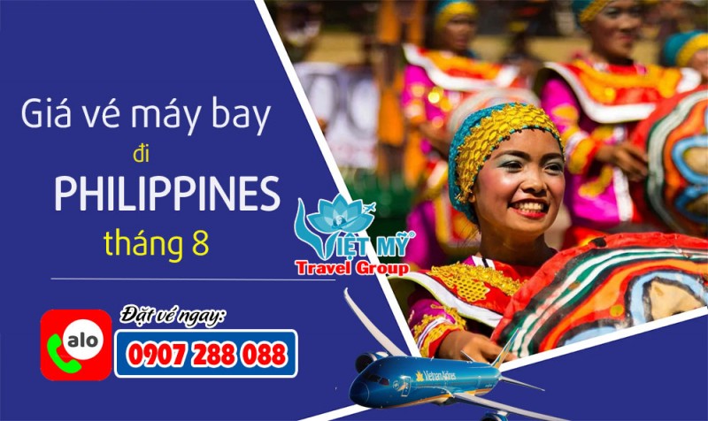 Bay đến Philippines tháng 8 khám phá cùng Việt Mỹ 