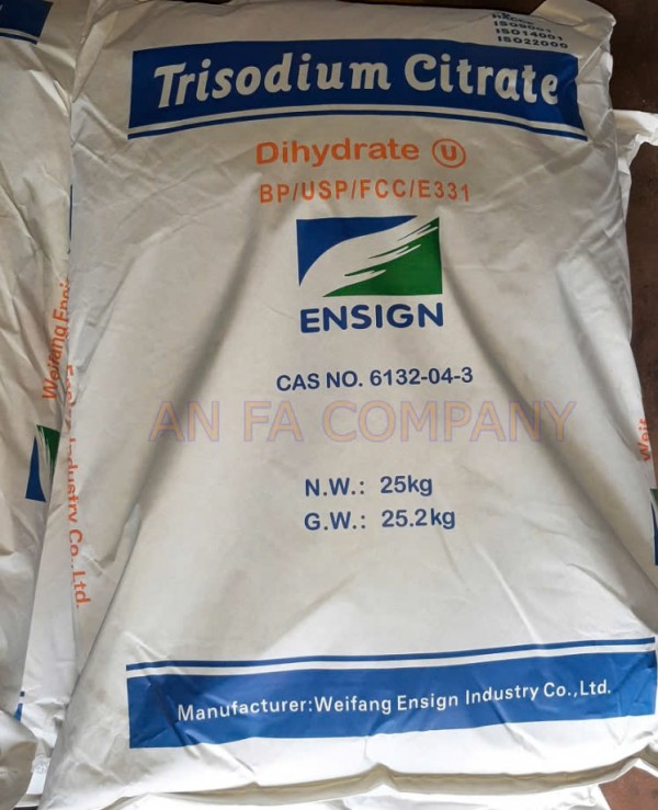 Chất điều vị Trisodium Citrate - Natri Citrat - E331