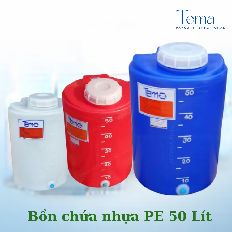 Bồn nhựa TEMA hãng PAKCO xuất xứ Thái Lan bán tại TpHCM