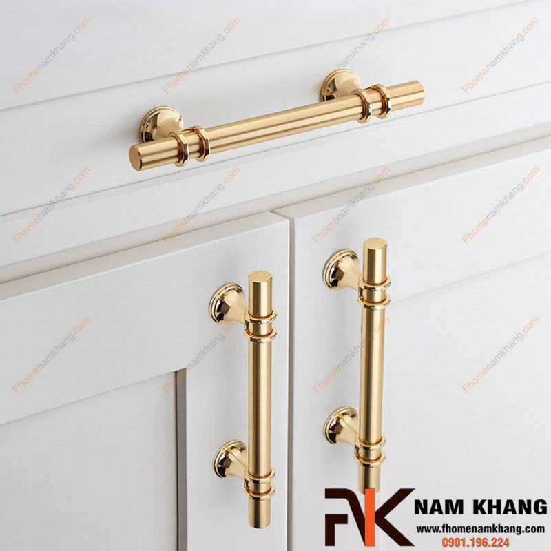 Tay nắm tủ cao cấp thiết kế tân cổ điển NK207 | F-Home NamKhang