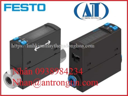 Cảm biến lưu lượng Festo SFAH-0.1U-G18FS-PNLK-PNVBA-M8 giá cực tốt 