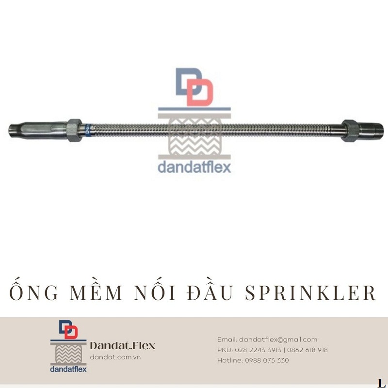 Ống mềm nối đầu phun chữa cháy, ống mềm sprinkler, ống nối mềm cứu hỏa