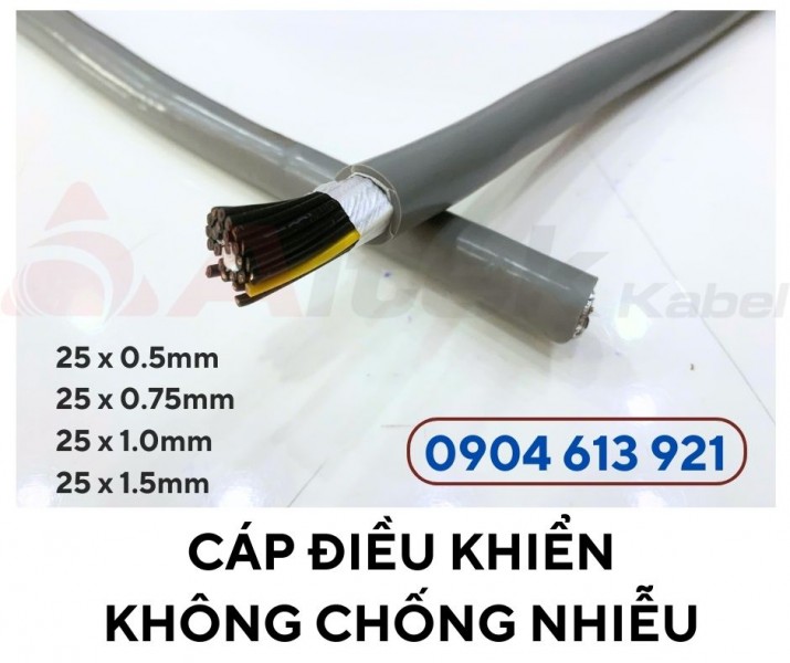 Cáp điều khiển 25 lõi, cáp tín hiệu 25x0.5mm Altek Kabel