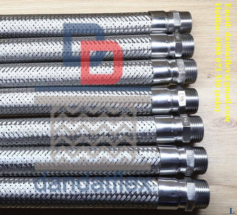 Khớp giãn nở nhiệt | Khớp nối mềm | Khớp nối mềm nối ren | inox 304 - inox 316