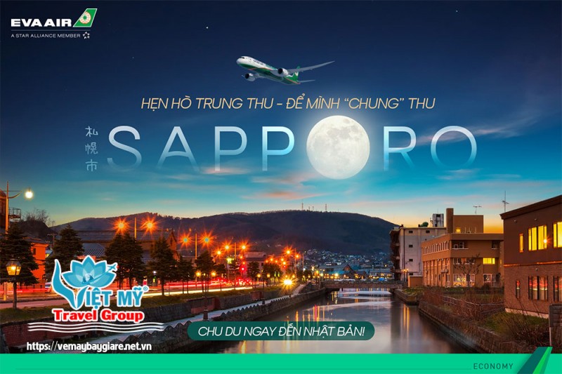 Khám phá thành phố Sapporo xinh đẹp của Nhật Bản cùng Eva Air 