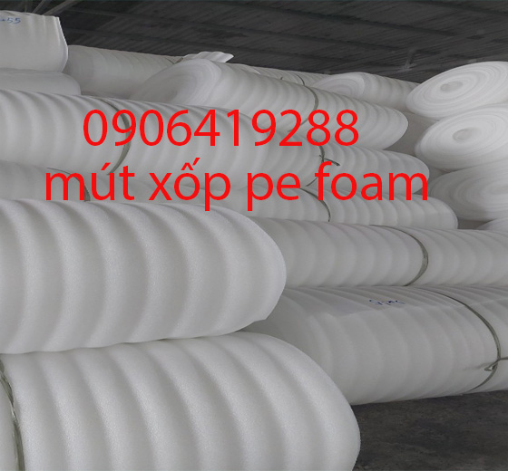 Mút xốp pe foam dùng lót chuối giá tại xưởng