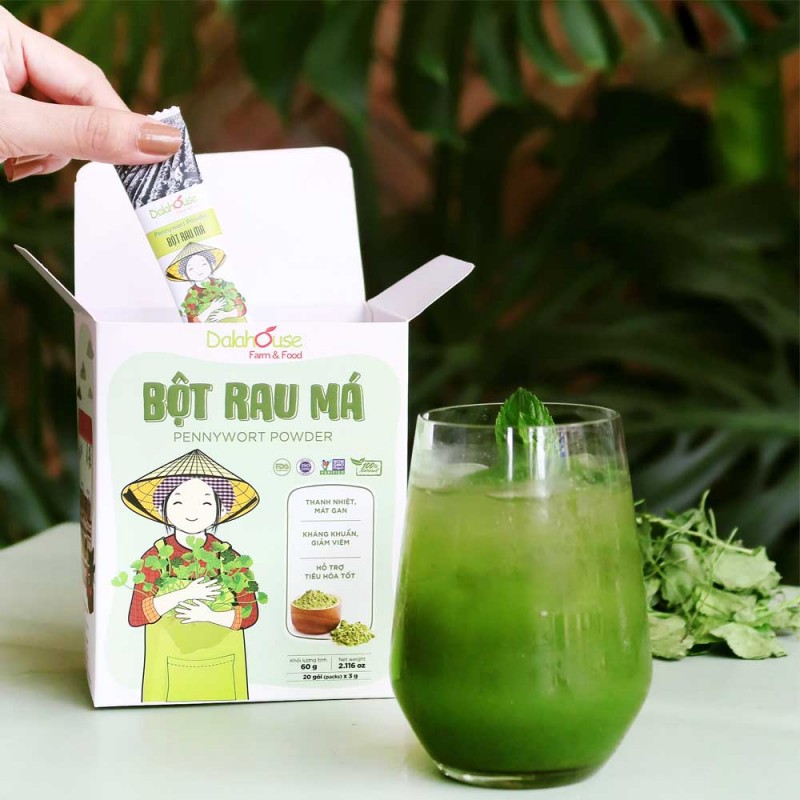 Bột rau má - Lựa chọn hoàn hảo cho sức khỏe và làn da