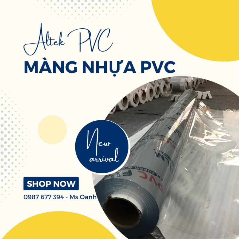 Màng nhựa pvc trong suốt hàng nhập khẩu 1.0mm