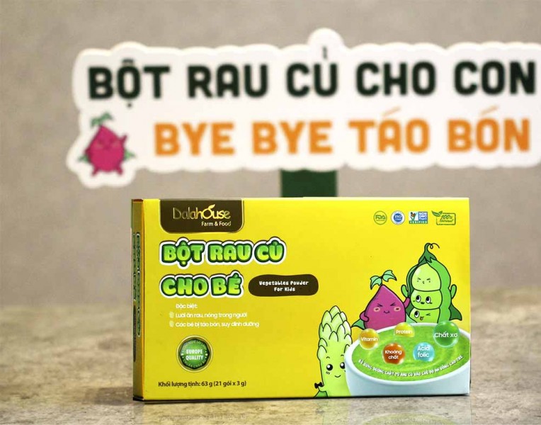 Bột Rau Củ Cho Bé Ăn Dặm – Giải Pháp Dinh Dưỡng Tiện Lợi Cho Mẹ Bận Rộn