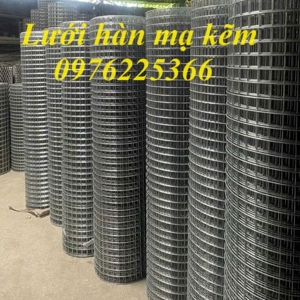 Lưới thép hàn cuộn mạ kẽm D2, D3, D4, D5 