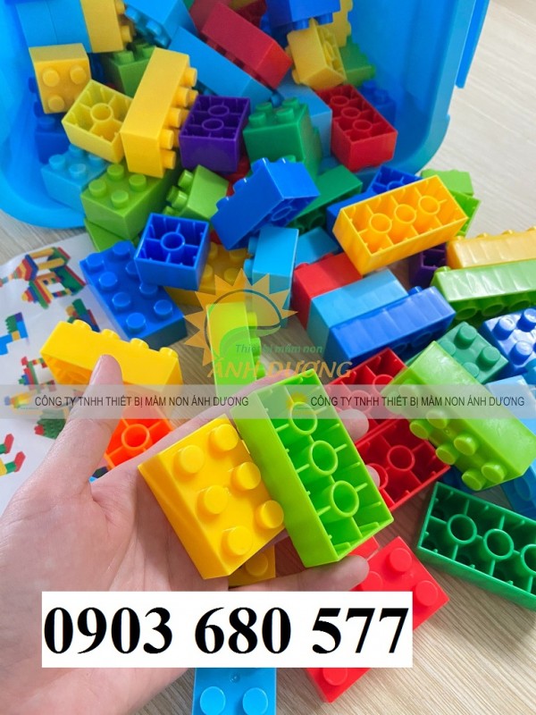 Đồ chơi lắp ghép lego cho trẻ nhỏ phát triển trí tuệ, tư duy