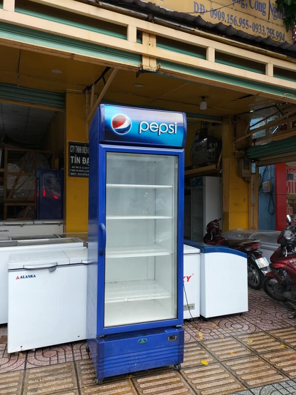 Tủ mát pepsi dung tích 700 lít thái lan hàng mới 89%