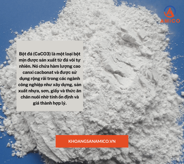 Bột Đá là gì? Báo Giá bột đá CaCO3 Hà Nam siêu mịn