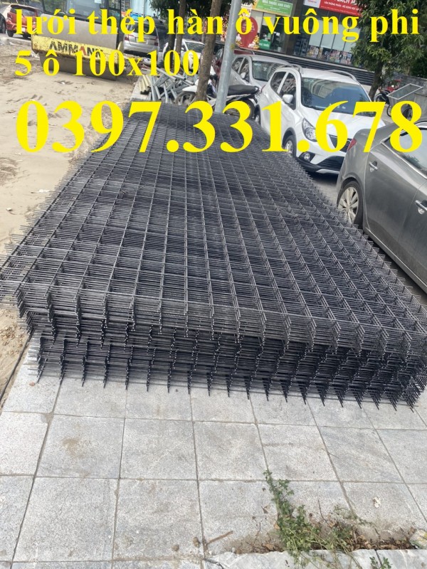 Lưới thép hàn; Lưới thép hàn 6ly ô 100x100mm