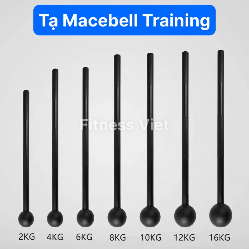 Tạ Tập Gym Đa Năng Macebells cao cấp các mức  16kg và 20kg