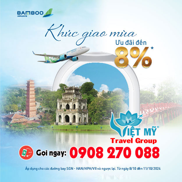 Khúc giao mùa – Bay xa giá rẻ cùng Bamboo Airways 