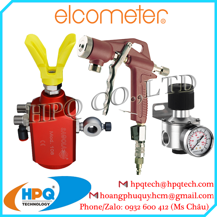 Máy đo độ che phủ Elcometer chính hãng -  0932-600412