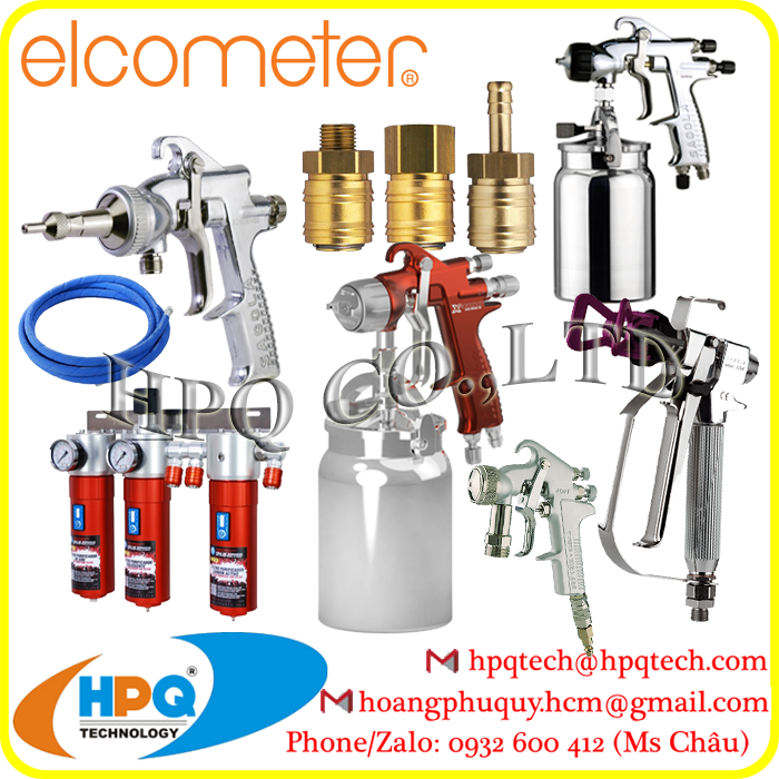 Máy đo độ che phủ Elcometer chính hãng -  0932-600412