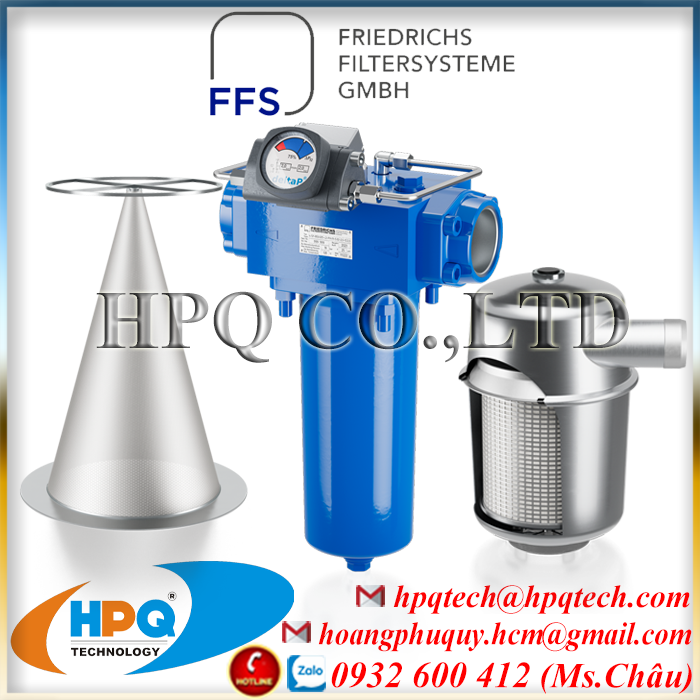 Hệ thống lọc hạt Friedrichs Filter Chính hãng - 0932-600.412