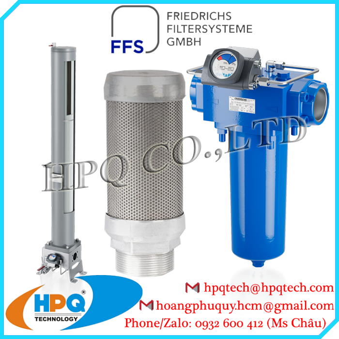 Hệ thống lọc hạt Friedrichs Filter Chính hãng - 0932-600.412