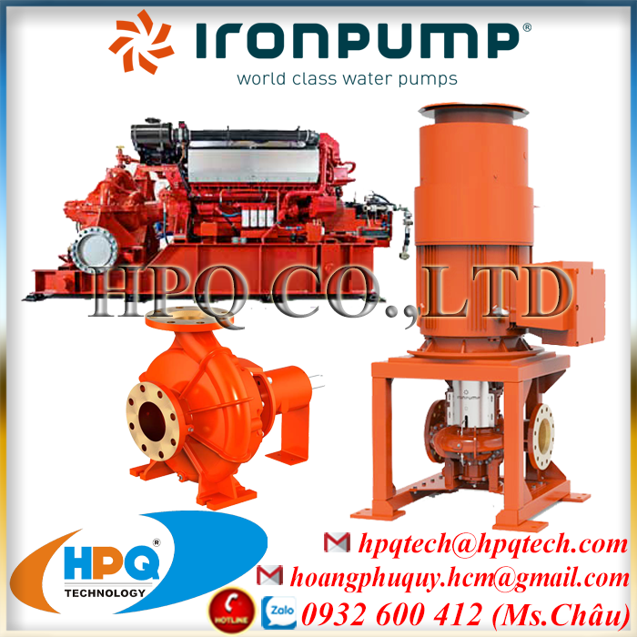 Bơm cánh quạt IRON Pump chính hãng -0932.600.412