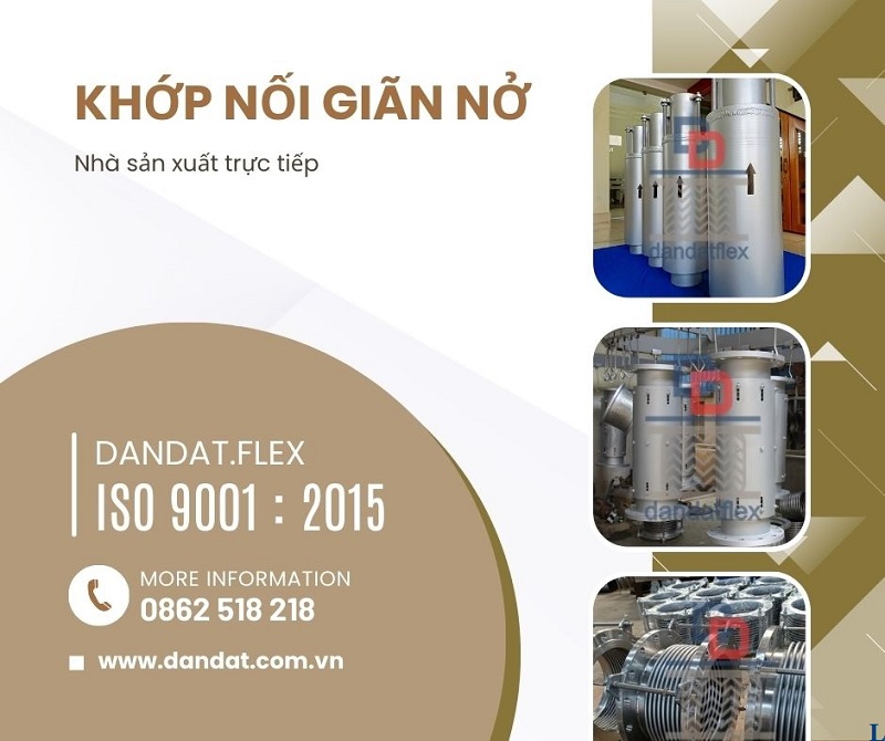 Khớp nối giãn nở nhiệt lò hơi, Ống bù trừ giãn nở inox 