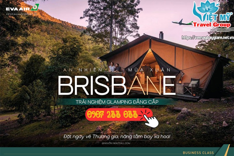 Cùng hãng EVA Air khám phá mùa xuân rực rỡ tại Brisbane 