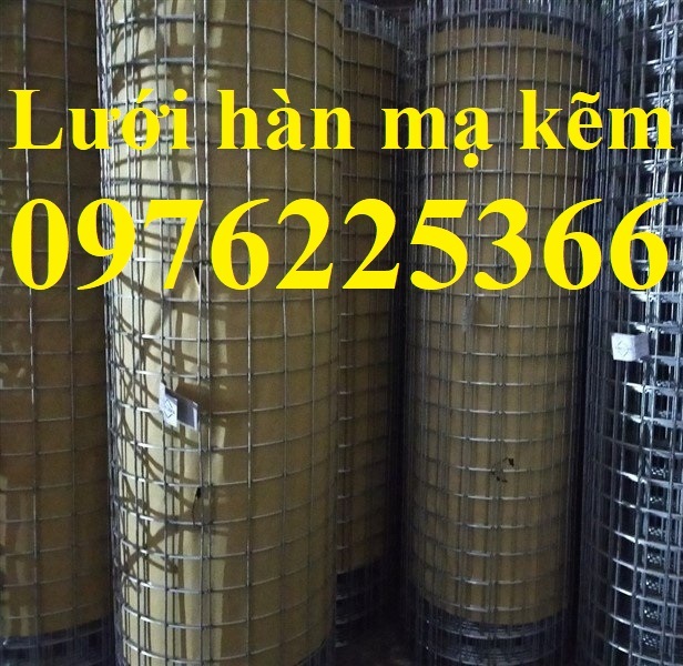 Lưới thép hàn mạ kẽm D3A50x50, D4A50x50