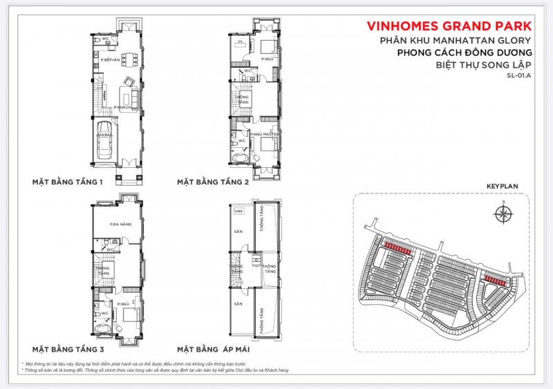 Bán biệt thự song lập M2-39 Vinhomes Grand Park, Quận 9, TpHCM