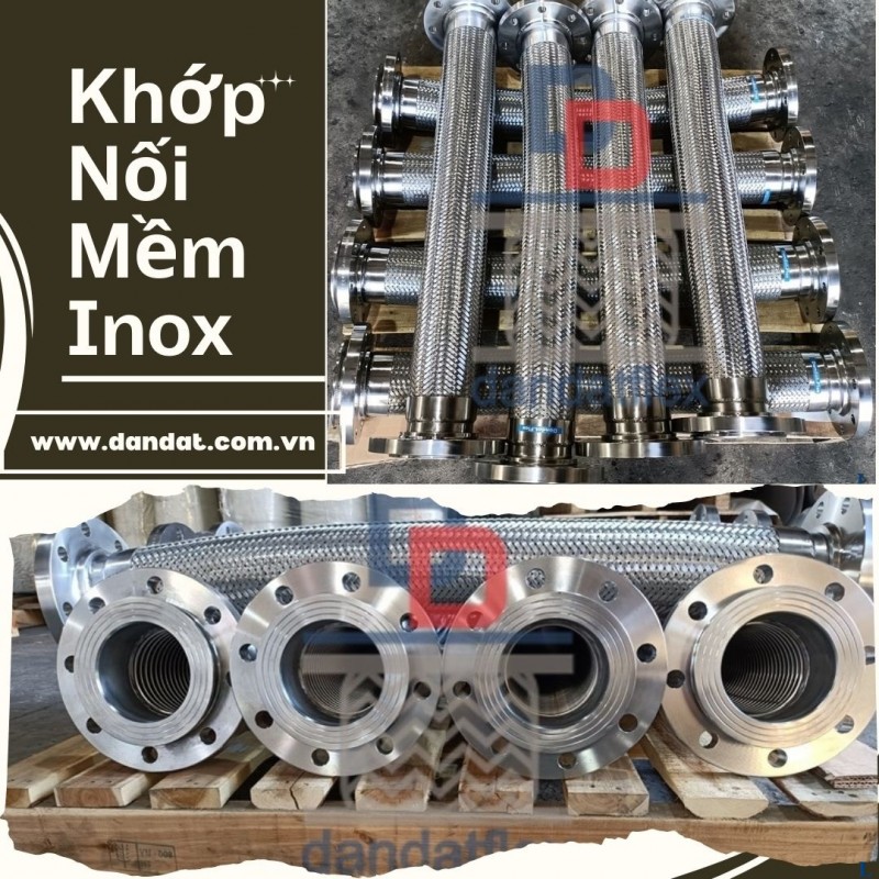 Metal Hose, Khớp nối inox, Khớp chống rung, Khớp nối mềm inox 304