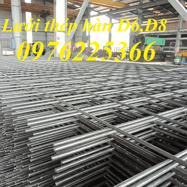 Lưới thép hàn D8A100x100, D8A150x150, D8A200x200